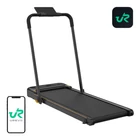 Kép 1/7 - UREVO Strol 2E Smart 2 az 1-ben elektromos futópad (fekete)