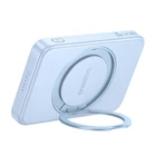 Kép 2/3 - Baseus PicoGo mágneses powerbank állvánnyal, Qi2, 5000mAh, 20W (kék)