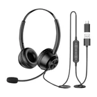 Kép 1/2 - Vezetékes headset mikrofonnal New Bee H368