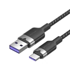 Kép 1/2 - USB 2.0 A - USB-C 6A Vention CTOBF 1M kábel (fekete)