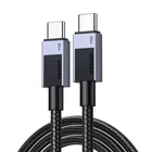 Kép 2/2 - UGREEN L524 USB-C 2.0-USB-C 2.0 kábel, PD, 60W, 0,5m (szürke)