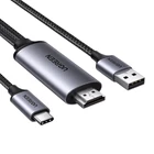 Kép 2/2 - UGREEN CM773 HDMI-USB-C adapter, 4k 60Hz, 5V, 1A
