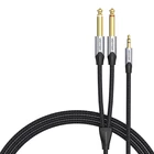 Kép 1/5 - Audiokábel mini jack 3,5 mm-es jack 6,35 mm-es férfi Vention BARHK 8m