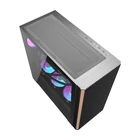 Kép 4/5 - Darkflash DS900WS számítógépház (fekete) + 4 ventilátor
