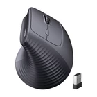 Kép 2/3 - UGREEN M571 vezeték nélküli ergonomikus egér, 2.4GHz + BT (fekete)