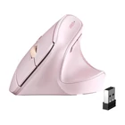 Kép 2/2 - UGREEN M571 vezeték nélküli ergonomikus egér, 2,4 GHz + BT (rózsaszín)