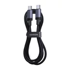 Kép 3/3 - UGREEN L528 USB-C–USB-C kábel, 100 W, 3 m (szürke)