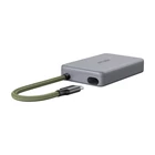Kép 3/4 - UGREEN CM868 USB-C kártyaolvasó, 2xSD 1xTF 170Mbps (szürke)