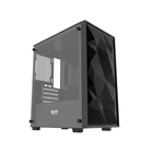 Kép 1/11 - Darkflash M305 Mesh számítógépház ventilátorok nélkül (Fekete)
