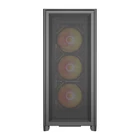Kép 5/6 - DarkFlash AIRNOVA számítógép-ház (fekete) + 3 ventilátor