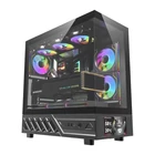Kép 1/8 - DarkFlash DS950V számítógép-ház kijelzővel (fekete) + 6 ventilátor