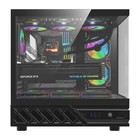 Kép 2/8 - DarkFlash DS950V számítógép-ház kijelzővel (fekete) + 6 ventilátor