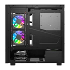 Kép 4/8 - DarkFlash DS950V számítógép-ház kijelzővel (fekete) + 6 ventilátor