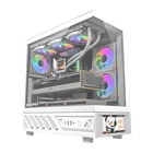 Kép 1/8 - DarkFlash DS950V számítógép-ház kijelzővel (fehér) + 6 ventilátor