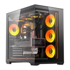 Kép 1/13 - DarkFlash C280 számítógép-ház (fekete) + 7 ventilátor