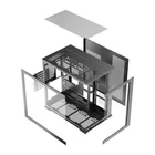 Kép 13/13 - DarkFlash C280 számítógép-ház (fekete) + 7 ventilátor