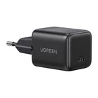 Kép 1/3 - Ugreen X513 30 W-os GaN fali töltő 1 db USB-C csatlakozóval (fekete)