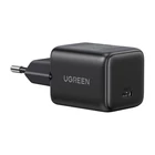 Kép 2/4 - Ugreen X513 GaN USB-C fali töltő + 1 m-es USB-C kábel (fekete)