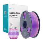 Kép 1/5 - Sunlu PLA átlátszó (szivárvány) 03 filament