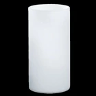 Kép 1/3 - Asztali 1*60W E14 m:20cm opál Geo