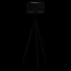 Kép 1/2 - Álló E27 1x60W fekete/arany Esteperra