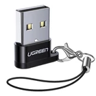 Kép 1/3 - UGREEN USB-C USB-A 2.0 USB adapter (fekete)