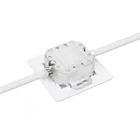 Kép 6/6 - Intellinet 771917 csatlakozóaljzat 2 x RJ-45 Fehér