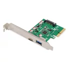 Kép 1/3 - Digitus DS-30225 csatlakozókártya/illesztő Belső USB 3.2 Gen 2 (3.1 Gen 2)