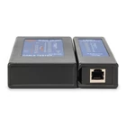 Kép 4/7 - LED hálózati és kommunikációs kábeltesztelő, Cat.5e-Cat.6A, (RJ45, RJ12, RJ11), Automatikus keresés PoE-vel