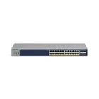 Kép 2/6 - NETGEAR GS728TPP Vezérelt L2/L3/L4 Gigabit Ethernet (10/100/1000) Ethernet-áramellátás (PoE) támogatása Szürke
