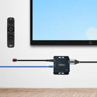 Kép 8/9 - StarTech.com EXTEND-HDMI-4K40C6P1 audió/videó jeltovábbító AV adó- és vevőegység Fekete