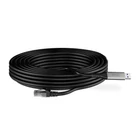 Kép 3/3 - USB-A – RJ45 Cat. 6A S/FTP adapter kábel, 1 Gbit/s, USB 3.2 Gen1, LSZH, 10 m