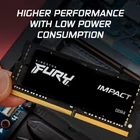 Kép 10/10 - Kingston Technology FURY 8GB 3200MT/s DDR4 CL20 SODIMM Impact
