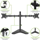Kép 6/10 - Techly ICA-LCD 2524 Kétmonitoros állvány 13-32" LCD 8kg forgatható
