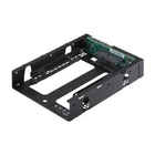 Kép 6/7 - QNAP QDA-A2AR tárolóegység burkolat HDD/SSD ház Fekete 2.5"