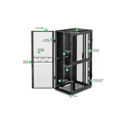 Kép 5/6 - APC NetShelter SX Hálózati Szekrény Gen2, 42U, 1991Hx750Wx1070Dmm, függőleges kábelkezelőkkel, Fekete