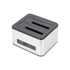 Kép 7/7 - USB 3.0 Super Speed dokkoló állomás 2x SSD/HDD 2.5/3.5" SATA III-hoz, max. 2x20TB klónozási funkcióval