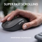 Kép 5/10 - Logitech 920-012505 billentyűzet Egér mellékelve Irodai RF vezeték nélküli + Bluetooth AZERTY Francia Grafit