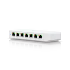 Kép 1/8 - Ubiquiti USW-ULTRA-210W UniFi 8-Port GbE PoE+ 210W teljesítményű GbE++ bemenetű kapcsoló