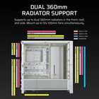 Kép 7/10 - Corsair FRAME 4000D Midi Torony Fehér