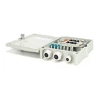 Kép 4/10 - Külső FTTH elosztó doboz, 12 hegesztés, 12x (LC/PC), hegesztési kazetta, 260x190x60 mm, IP65