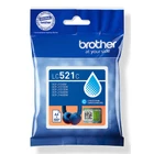 Kép 1/5 - Brother LC521C tintapatron 1 db Eredeti Cián