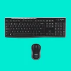 Kép 6/6 - Logitech 920-004509 billentyűzet Egér mellékelve Otthoni Vezeték nélküli RF QWERTY Holland Fekete