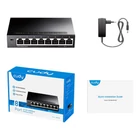 Kép 4/4 - Cudy GS108 hálózati kapcsoló Gigabit Ethernet (10/100/1000) Fekete