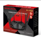 Kép 8/8 - Mercusys MR90X vezetéknélküli router Gigabit Ethernet Kétsávos (2,4 GHz / 5 GHz) Fekete