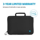 Kép 7/10 - HP notebook táska Mobilitás 14,1" fekete (4U9G9AA)