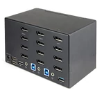 Kép 2/8 - StarTech.com SV231QDPU34K KVM kapcsoló Fekete