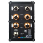 Kép 2/2 - PLANET IGS-604HPT-M12 hálózati kapcsoló Vezérelt L2+ Ethernet-áramellátás (PoE) támogatása Fekete