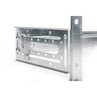 Kép 2/9 - Digitus DN-19-DIN-4U rögzítőkészlet Ezüst Galvanizált acél