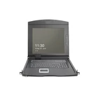 Kép 8/8 - Moduláris KVM konzol 19'' HD TFT, 8 HDMI port, érintőpad, FR billentyűzet, fekete
